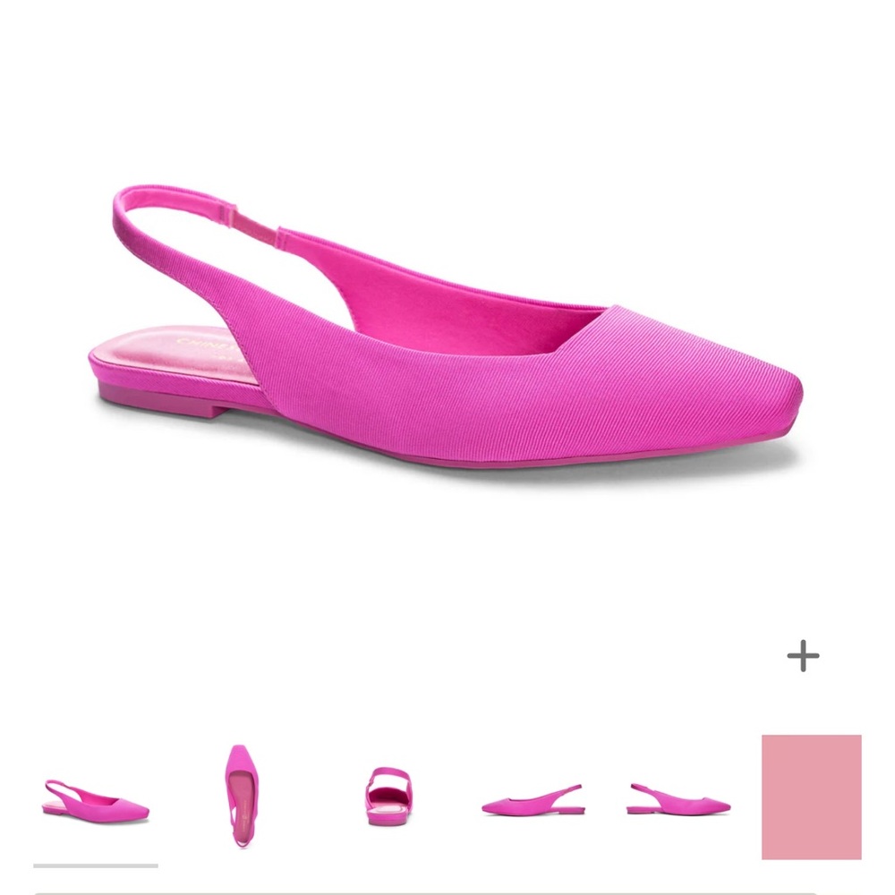 Chinese Laundry fuchsia Sling back